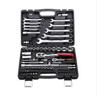Ensemble d'outils de réparation automobile 1/2,3/8,1/4 pouces, entraînement, tête Flexible, rotateur, cliquet, poignée, clé, douille, Kit d'outils