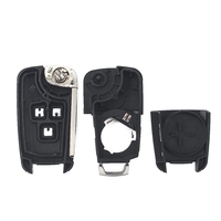 2/3/4 boutons Flip À Distance Clé De Voiture Pliante Coque Pour Chevrolet Camaro/Cruze/Equinox/Impala/Malibu/Sonic