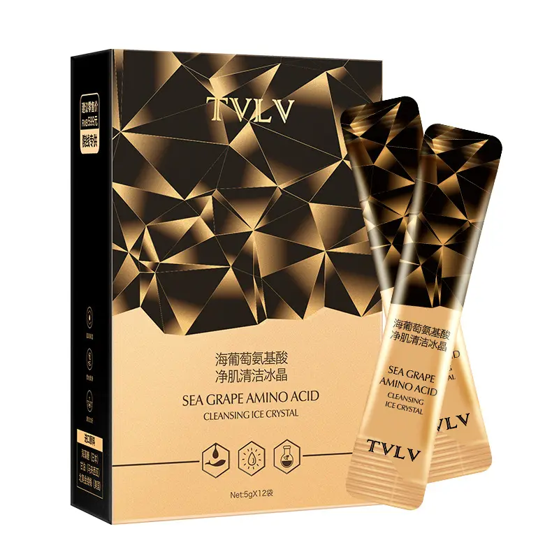 Sea Grape Amino Acid Cleansing Ice Crystal Facial Cleansing pore Moisturizing ice Crystal Strip Mask