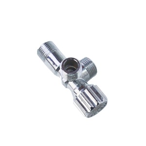Hot -selling <strong>Valve</strong> 1/2 Polished Chrome -plated Brass Angle <strong>Valve</strong> Thread BSP/NPT Is Suitable for Bathroom HVAC Manufacturers - Product Image 3