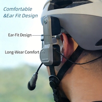 Casco de Ciclismo INVEER S2 Pro con Auriculares Bluetooth Integrados, Casco de Bicicleta con Llamadas Manos Libres Inalámbricas para Scooter Urbano