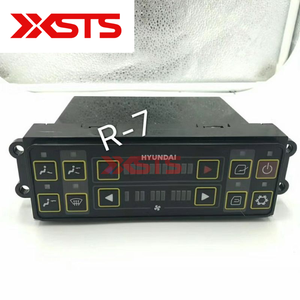 11LB-90112 için kontrol paneli için <span class=keywords><strong>HYUNDAI</strong></span> hafriyat makinesi parçaları R210-7 R225-7 ekskavatör klima kontrol paneli - Product Image 2