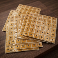 Petits autocollants NFC RFID en PVC plastique, mémoire 1 Ko, certifiés ISO, étanches, pour contrôle d'accès à la fréquence 13,56 MHz, étiquetage d'objets de petite taille