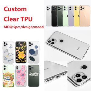 เคสโทรศัพท์มือถือพิมพ์โลโก้ตามสั่ง MOQ ต่ำ สำหรับ iPhone 17 16 15 14 13 12 11 Pro Max X XR XS Max 7 8 Plus - Product Image 3
