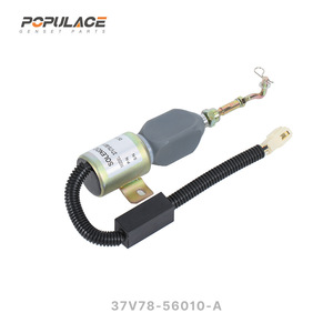 Populace Stop Solenoid KM493-A-1111010 12V Diesel <b>Generator</b> Part - Product Image 4