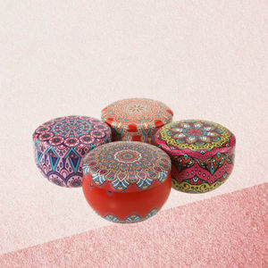 Fabricante de Frascos de Velas Aromáticas Personalizados em Lata de Metal e Frascos Cilíndricos de Metal - Product Image 3