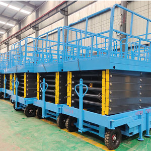 Elevador de tijera de almacén de India | Acceso a pasillos estrechos | Estabilidad hidráulica - Product Image 1