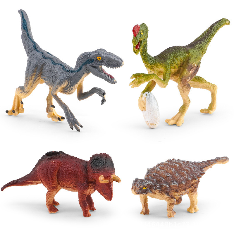 Velociraptor-oviraptor-triceratops-nudactisaurus