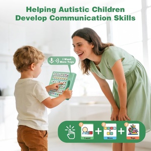 Dispositivo AAC per <span class=keywords><strong>Autismo</strong></span>, Strumento di Comunicazione Non Verbal per Terapia del Linguaggio e Riabilitazione da Ictus, Tavola di Comunicazione per <span class=keywords><strong>Autismo</strong></span> - Product Image 5