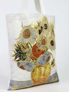 Bolsas de Lona Reutilizables con Logotipo de Gahumi Van Gogh, Impresión de Logotipo, Bolsa de Mano de Lona 100% Algodón - Product Image 2