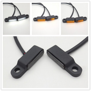 Accesorios Para MOTOS, điện <span class=keywords><strong>Scooter</strong></span> tay lái tuần tự lần lượt tín hiệu và ban ngày Chạy ánh sáng, kim loại LED tín hiệu lần lượt - Product Image 6