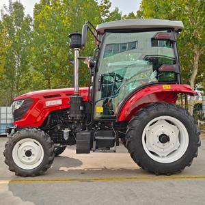 Tracteur de jardin 4x4 4WD en état neuf avec moteur et boîte de vitesses certifiés CE, tracteur agricole diesel de haute qualité 80HP - Product Image 2