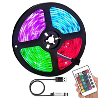 Bande Lumineuse Personnalisable Joystar, Rétroéclairage Intelligent pour Téléviseur, LED RGB 3M 5M, Rubans SMD 5050 Personnalisés avec Télécommande