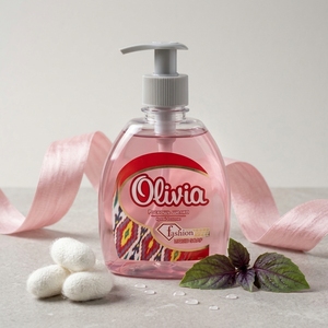 Savon liquide pour les mains hydratant de luxe en soie, pour un nettoyage quotidien doux, tous types de peau, 5%-15% d'ingrédients actifs, 500 ml - Product Image 2