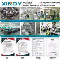 Divisor de Potencia Pasivo XINQY para Transmisión de Señal de 2 Vías N 50MHz-3GHz GPS, Sin Ganancia, para Satélites GNSS