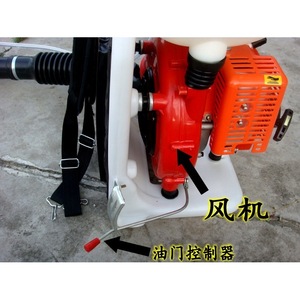 เครื่องพ่นยาแบบสะพายหลัง เครื่องยนต์เบนซินสองจังหวะ ใช้สำหรับทำความสะอาดทางการเกษตร - Product Image 2