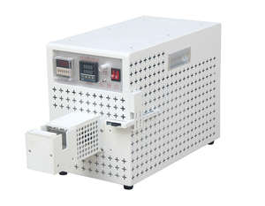 Machine de rétraction thermique pour manchons isolants et bandes thermorétractables, équipement semi-automatique à soufflage d'air chaud, débit d'air réglable, Max - Product Image 2