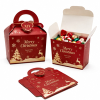 XJY Luxuriöse Faltbare Weihnachts-Süßigkeiten-Geschenkbox für Hochzeits- und Feiertagsverpackungen