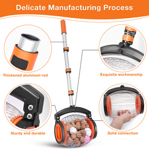 Cueilleur de fruits rapide pour l'agriculture : outil personnalisable pour la récolte d'oranges, de pommes, de noix et de châtaignes – Qualité DIY - Product Image 4