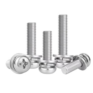 304 Stainless Steel Round Head Screw M2 M3 M4 Fully Threaded Metric Class 8.8 Grade A Construction Industry Use - Product Image 3