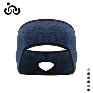 Cross Border Fleece Headband Open <b>Ears</b> For Sports Skiing Running Cycling Warm Cold Proof Ponytail Forehead <b>Protector</b> - Product Image 1