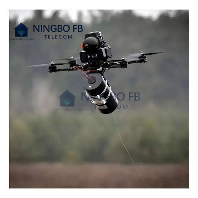 Hote Sale 3km 5km 10km Optical Fiber Travel Machine 0.4mm 0.5mm Fiber UAV for Fibre Optic Communication FPV Accessories Drone