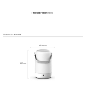 <span class=keywords><strong>Philips</strong></span> WiFi Carga inteligente portátil LED luz de noche lámpara de noche RGB atmósfera lámpara de mesa - Product Image 6