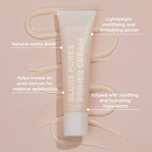 Base de maquillaje facial antioxidante ligera de Rosa vegana natural hidrata la crema de imprimación de poros borrosos <span class=keywords><strong>mate</strong></span> para suavizar la piel - Product Image 2