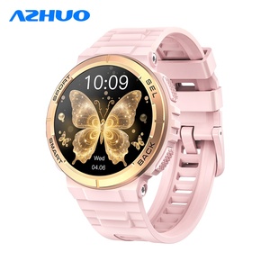 Montre connectée K73 pour femmes, écran AMOLED 1,32 pouces, appels Bluetooth, plus de 100 modes sportifs, étanche 3ATM, suivi du cycle - Product Image 1