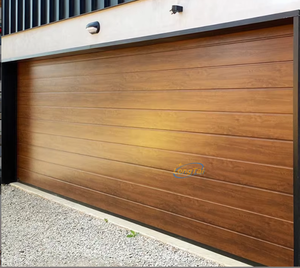 LongTai Ferme Moderne Extérieur <span class=keywords><strong>Porte</strong></span> <span class=keywords><strong>de</strong></span> <span class=keywords><strong>Garage</strong></span> en Bois Véritable Rustique Tudor Ranch Carriage Stamp Portes <span class=keywords><strong>de</strong></span> <span class=keywords><strong>Garage</strong></span> Résidentielles en Bois - Product Image 3