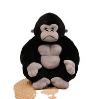 Peluche Gorille Personnalisée avec Logo – Jouet en Peluche Robuste, le Roi de la Forêt