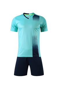 Échantillons gratuits Logo personnalisé Kits d'entraînement d'équipe sublimés Shorts Shirt Ensembles complets uniformes Maillots de football Maillot de football pour hommes - Product Image 4