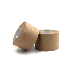 <span class=keywords><strong>Cinta</strong></span> <span class=keywords><strong>de</strong></span> <span class=keywords><strong>Papel</strong></span> <span class=keywords><strong>Kraft</strong></span> Marrón Yalanpack, Adhesiva Activada por Agua, Adhesivo Acrílico, para Sellado <span class=keywords><strong>de</strong></span> Cajas, Logotipo Personalizado - Product Image 4