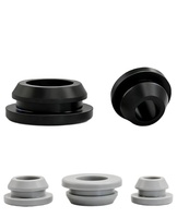 Grommet en caoutchouc silicone de type court de 1/2, 1/4, 3/4 pouce