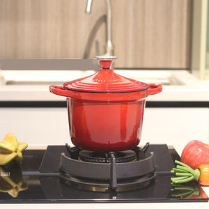 Casserole universelle en fonte dorée pour ragoût de côtes de porc, cuisson à la vapeur, antiadhésive, luxe léger, pour la fête de la mi-<span class=keywords><strong>automne</strong></span> - Product Image 2