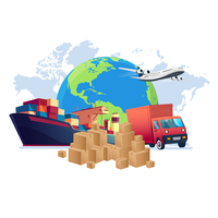 Mejores Tarifas de Envío Aéreo y Marítimo de China a Sudáfrica/Egipto/Kenia/Marruecos, Agente de Transporte, Servicio de Logística