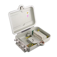 Boîtier de distribution en plastique pour utilisation intérieure/extérieure FTTH avec 24 ports SC