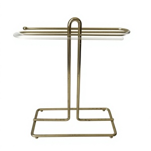 Decorative Luxury <b>Towel</b> Holder <b>Rack</b> Anti Slip Customizable Designs And Durable Brass <b>Towel</b> <b>Stand</b> for Bathroom Interior Decor - Product Image 1