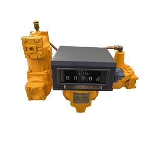 Misuratore di Portata a Dislocazione Positiva Serie Contatore di Flusso Carburante in Metallo di Precisione per Benzina Diesel GNL Certificato ATEX 220V 55-550L/min - Product Image 2