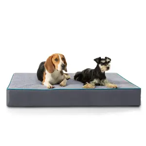 Letto per cani ortopedico di dimensioni personalizzate per cani di taglia grande materasso per cani in Memory Foam