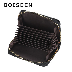 Boiseen Women's Wallet Pu Leather Zipper Coin <b>Purse</b> With Card Slots For Everyday Use - Product Image 2