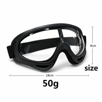 Lunettes de moto nouvelle tendance, anti-poussière, anti-vent, anti-sable, unisexes, vente en gros