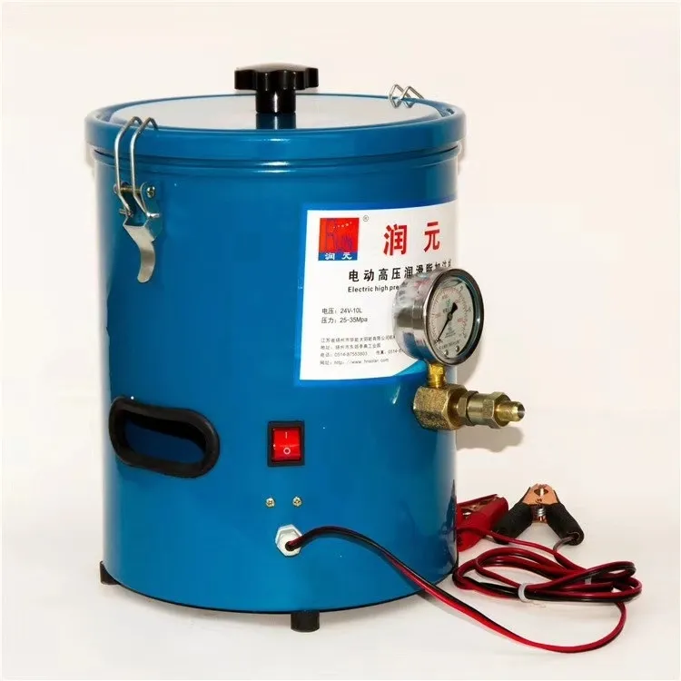 Distributeur pompe electrique de graisse 10kg DC 12V 250W