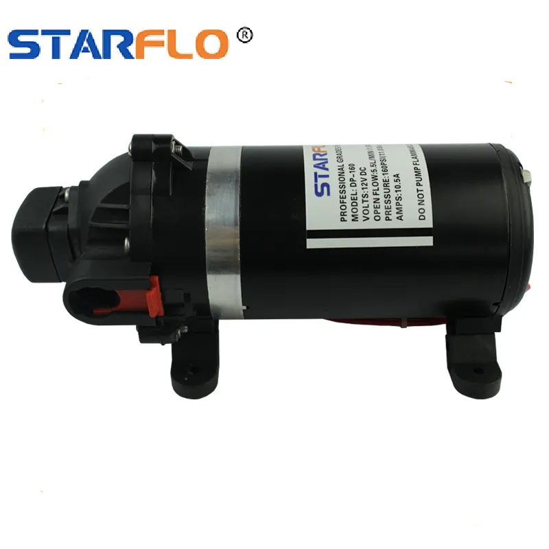 STARFLO DP-160 12V DC 160PSI 5.5LPM 12v dc diaphragm electric high pressure water pump for misting