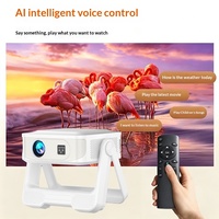 Nouveau projecteur Android 1080P authentique pour cinéma maison, vente directe usine, mise en miroir d'écran 5G, grand écran portable avec cardan