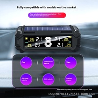Système de surveillance de pression des pneus (TPMS) pour voiture, capteur solaire externe sans fil, plastique de haute qualité, 12V, ajustement universel, système de rechange JYS