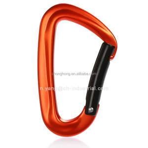 Mosquetón <span class=keywords><strong>de</strong></span> Escalada con Gancho <span class=keywords><strong>de</strong></span> Seguridad <span class=keywords><strong>de</strong></span> 12KN, Personalizable con Logotipo, Proveedor Chino, Mosquetón <span class=keywords><strong>de</strong></span> Aluminio 7075 en Forma <span class=keywords><strong>de</strong></span> D - Product Image 3