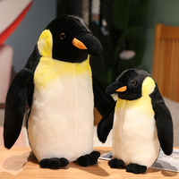 Peluche de pingouin réaliste, Super doux, poupée de pingouin Kawai, jouets de Simulation d'animaux, cadeaux de Promotion de Zoo
