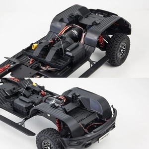 รถบังคับวิทยุ KM Thunder Dodge Tyrannosaurus RAM 1500 รุ่นจำลอง ขนาด 1/8 ขับเคลื่อน 4 ล้อ  ปีนป่ายได้  วัสดุโลหะ  สำหรับผู้เชี่ยวชาญ - Product Image 6