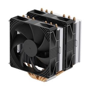 ProArtist e7k kipas pendingin <span class=keywords><strong>CPU</strong></span> <span class=keywords><strong>Desktop</strong></span>, pipa pendingin Logo kustom LGA1700 1136 TDP 105W berkualitas tinggi untuk casing komputer - Product Image 1